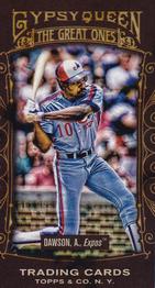 2011 Topps Gypsy Queen - Great Ones Mini #GO1 Andre Dawson Front