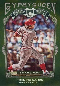 2011 Topps Gypsy Queen - Home Run Heroes #HH20 Johnny Bench Front