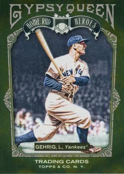 2011 Topps Gypsy Queen - Home Run Heroes #HH21 Lou Gehrig Front