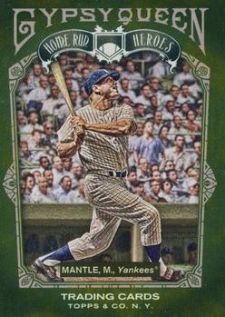 2011 Topps Gypsy Queen - Home Run Heroes #HH23 Mickey Mantle Front