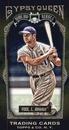 2011 Topps Gypsy Queen - Home Run Heroes Mini #HH18 Jimmie Foxx Front
