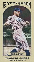 2011 Topps Gypsy Queen - Mini #95 George Sisler Front