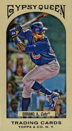 2011 Topps Gypsy Queen - Mini #301 Alfonso Soriano Front