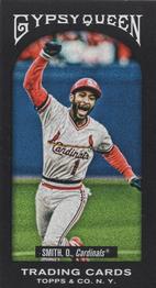 2011 Topps Gypsy Queen - Mini Black #99 Ozzie Smith Front