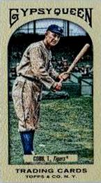 2011 Topps Gypsy Queen - Mini Leather #29 Ty Cobb Front