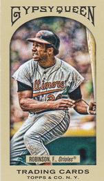 2011 Topps Gypsy Queen - Mini Red Gypsy Queen Back #6 Frank Robinson Front