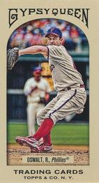 2011 Topps Gypsy Queen - Mini Red Gypsy Queen Back #27 Roy Oswalt Front