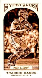 2011 Topps Gypsy Queen - Mini Sepia #94 Buster Posey Front