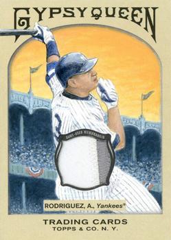 2011 Topps Gypsy Queen - Original Art Patches #OAP-AR Alex Rodriguez Front