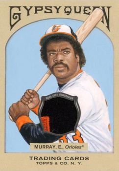 2011 Topps Gypsy Queen - Original Art Patches #OAP-EMU Eddie Murray Front