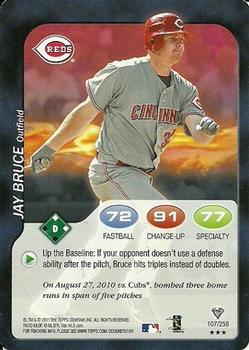 2011 Topps Attax #107 Jay Bruce Front