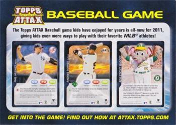 2011 Topps Attax #NNO Phil Hughes / Andres Torres / Stomper Front