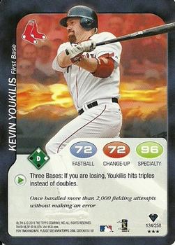 2011 Topps Attax #134 Kevin Youkilis Front