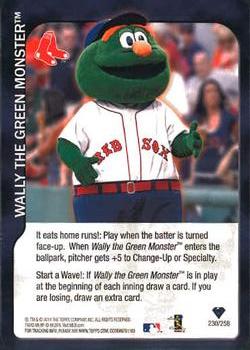 2011 Topps Attax #230 Wally the Green Monster Front