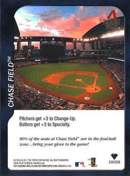 2011 Topps Attax #235 Chase Field Front