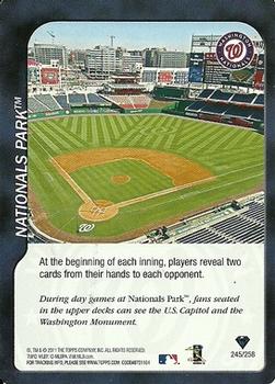 2011 Topps Attax #245 Nationals Park Front
