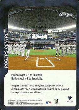2011 Topps Attax #251 Rogers Centre Front