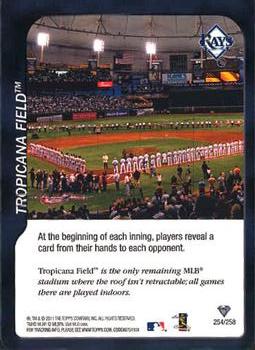 2011 Topps Attax #254 Tropicana Field Front