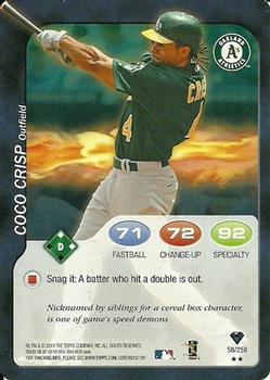 2011 Topps Attax #58 Coco Crisp Front