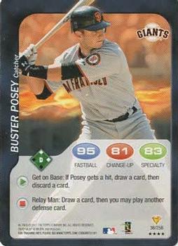 2011 Topps Attax #36 Buster Posey Front