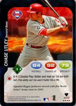 2011 Topps Attax #48 Chase Utley Front