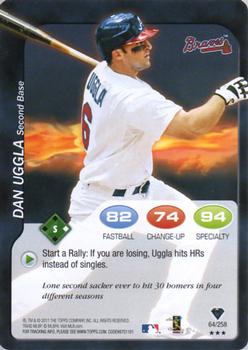 2011 Topps Attax #64 Dan Uggla Front