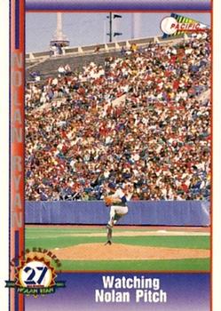1993 Pacific Texas Express #102 Watching Nolan Pitch Front