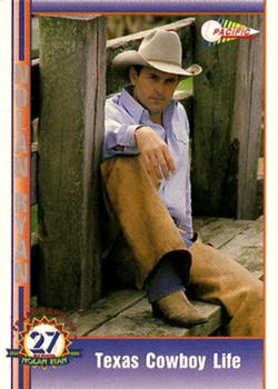 1993 Pacific Texas Express #106 Texas Cowboy Life Front