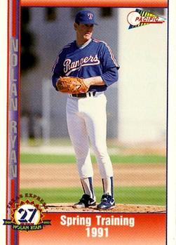 1993 Pacific Texas Express #174 Spring Training 1991 Front
