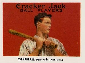 1983 1915 Cracker Jack (reprint) #44 Jeff Tesreau Front