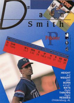 1993 Classic Best Gold #10 Dan Smith Back