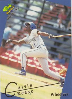 1993 Classic Best Gold #189 Calvin Reese Front