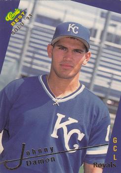1993 Classic Best Gold #201 Johnny Damon Front