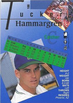 1993 Classic Best Gold #186 Tucker Hammargren Back