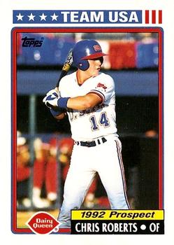 1992 Topps Dairy Queen Team USA #25 Chris Roberts Front