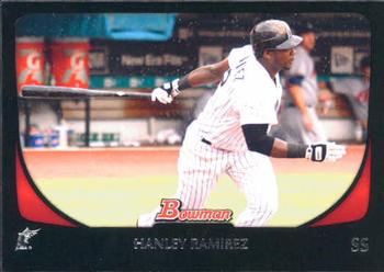 2011 Bowman #10 Hanley Ramirez Front