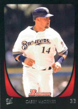 2011 Bowman #190 Casey McGehee Front