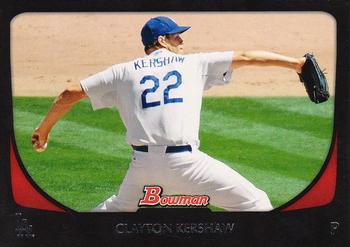 2011 Bowman #65 Clayton Kershaw Front