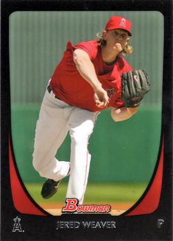 2011 Bowman #158 Jered Weaver Front