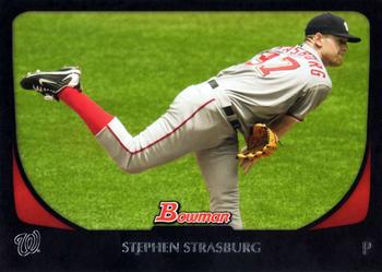2011 Bowman #179 Stephen Strasburg Front