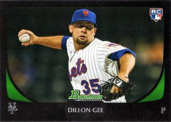 2011 Bowman #212 Dillon Gee Front