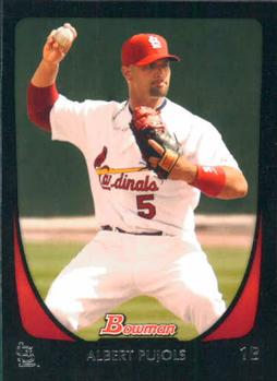 2011 Bowman #6 Albert Pujols Front