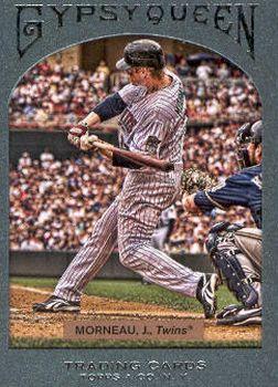 2011 Topps Gypsy Queen - Framed Green #72 Justin Morneau Front