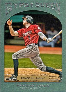2011 Topps Gypsy Queen - Framed Green #77 Hunter Pence Front