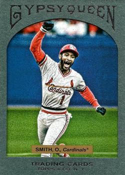 2011 Topps Gypsy Queen - Framed Green #99 Ozzie Smith Front