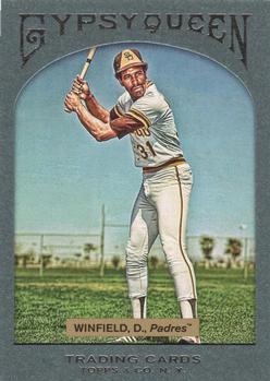 2011 Topps Gypsy Queen - Framed Green #67 Dave Winfield Front
