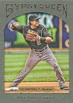 2011 Topps Gypsy Queen - Framed Green #8 Troy Tulowitzki Front