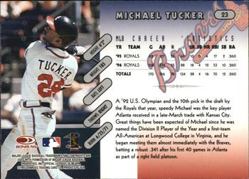 1997 Donruss Team Sets #23 Michael Tucker Back