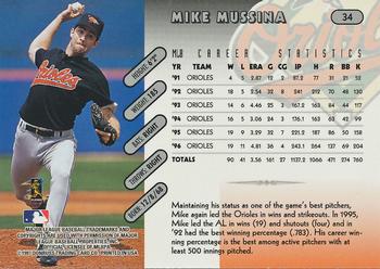 1997 Donruss Team Sets #34 Mike Mussina Back