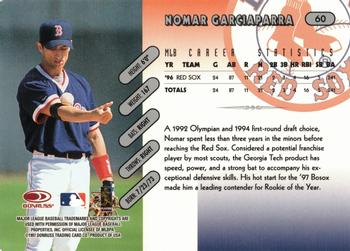 1997 Donruss Team Sets #60 Nomar Garciaparra Back